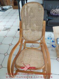 cannage chaises yvelines (78) 15 Chaise à bascule réparé et restauré à Vernouillet 78