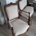 restauration fauteuil à Versailles 78