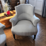 Fauteuil Bridge années 50 7 Restauration de fauteuil à Bouafle (78410)