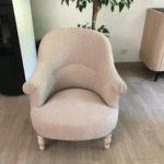 Fauteuil Bridge années 50 6 Restauration de fauteuil crapaud à Nanterre 92