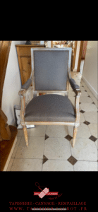 Réfection restauration de fauteuil à Vaucresson 92