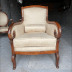 Fauteuils Bergère 3 Restauration fauteuils style Bergère à Versailles 78