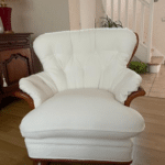 Restauration de fauteuil Crapaud à Versailles 78