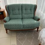 tapissier Val d'Oise 95 14 Réfection canapé 2 place tissus chalco - 15 calypso saint leu la forêt Val D'Oise 95