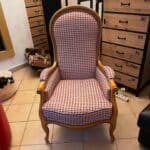 tapissier Val d'Oise 95 12 Réfection fauteuil bergere Osny 95 val d’Oise