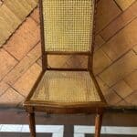 Aubergenville 15 Refection chaise cannage tradionelle 6 fils assise et dossier Poissy 78300 Yvelines #poissy #yvelines #cannage #chaise #artisan