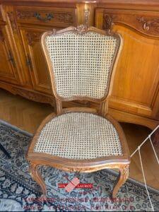 cannage chaises yvelines (78) 28 Réfection assise et dossier chaise en cannage le Pecq 78230 Yvelines
