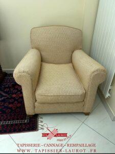 Magny-les-Hameaux 10 Réfection complète fauteuil Tissus fournis par nos soins 13468 Cadix - 44 ocre Saint nom la bretèche 78860 Yvelines