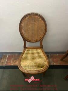 cannage chaises yvelines (78) 18 Réfection assise en cannage avec teinte Recollage structure bois Versailles 78000 Yvelines