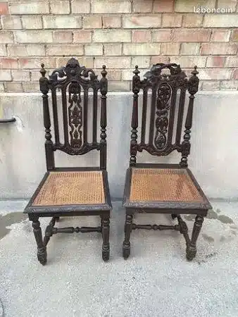 chaises henrie 2 restauration yvelines